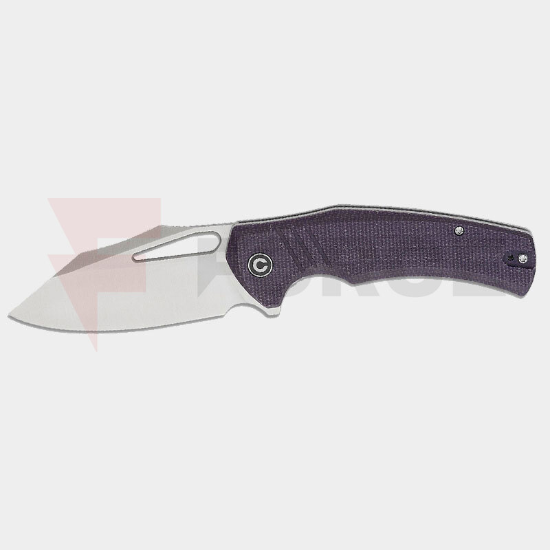 Джобен нож с микарта Civivi BullTusk 14C28N Purple » Force.BG