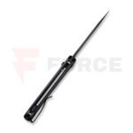 Сгъваем нож CIVIVI Button Lock Elementum 14C28N G10 All Black » Force.BG