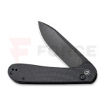 Сгъваем нож CIVIVI Button Lock Elementum 14C28N G10 All Black » Force.BG