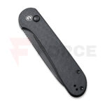 Сгъваем нож CIVIVI Button Lock Elementum 14C28N G10 All Black » Force.BG