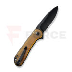 Джобен нож CIVIVI Button Lock Elementum II Ultem Amber&Black » Force.BG