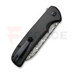 Сгъваем нож CIVIVI Chevalier II Damascus Black » Force.BG