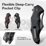 Сгъваем нож Civivi Chiro 14C28N G10 Black 7.8 см » Force.BG