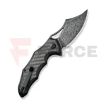 Сгъваем нож CIVIVI Chiro Damascus Black - G10 и карбон » Force.BG