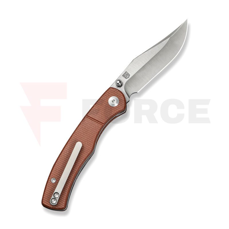 EDC джобен нож CIVIVI Clingman Nitro-V Micarta Brown » Force.BG