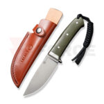 Фиксиран ловен нож CIVIVI Cloud Peak Nitro-V G10 зелен » Force.BG