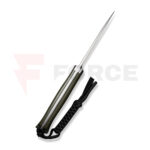 Фиксиран ловен нож CIVIVI Cloud Peak Nitro-V G10 зелен » Force.BG