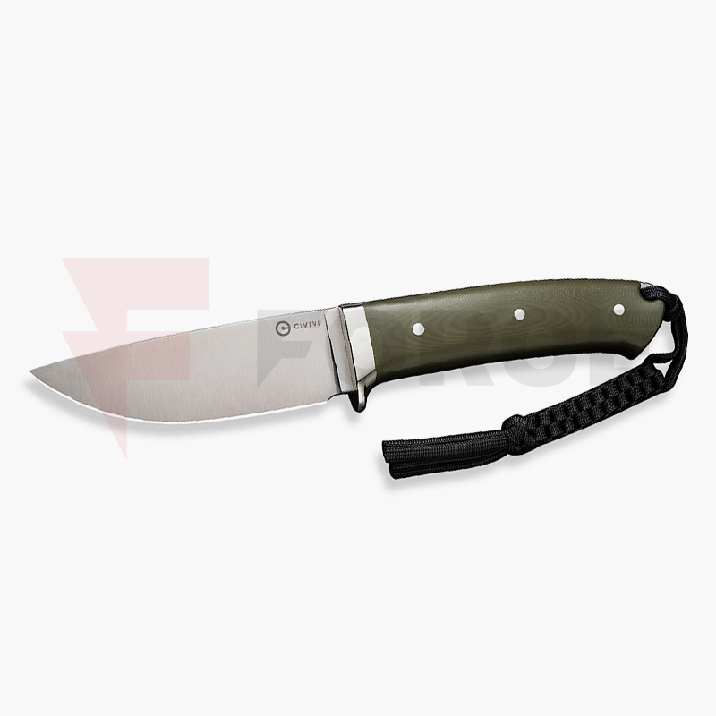 Фиксиран ловен нож CIVIVI Cloud Peak Nitro-V G10 зелен » Force.BG
