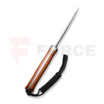 Фиксиран ловен нож CIVIVI Cloud Peak Nitro-V Guibourtia Wood » Force.BG