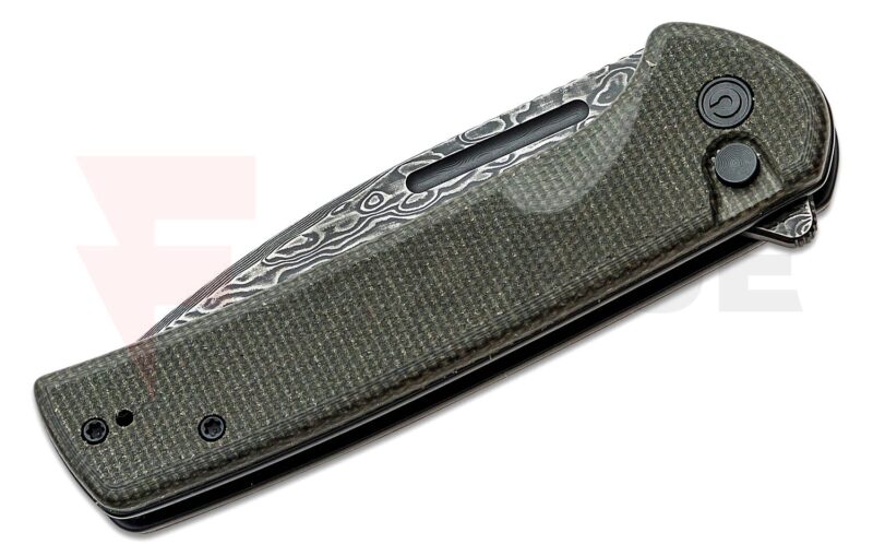 Нож Civivi Conspirator Damascus Micarta Dark Green » Force.BG