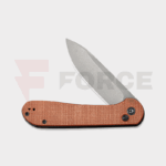 Сгъваем нож Civivi Elementum 14C28N Button Lock Brown Micarta » Force.BG