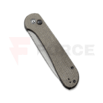 Сгъваем нож Civivi Elementum 14C28N Button Lock Dark Green Micarta » Force.BG