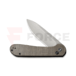 Сгъваем нож Civivi Elementum 14C28N Button Lock Dark Green Micarta » Force.BG