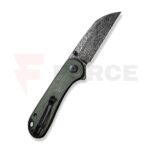 Джобен нож Damascus CIVIVI Elementum Micarta зелен » Force.BG