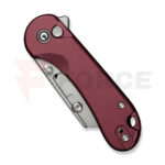 Сгъваем нож CIVIVI Elementum Utility 6Cr13 Aluminum Burgundy » Force.BG