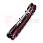 Сгъваем нож CIVIVI Elementum Utility 6Cr13 Aluminum Burgundy » Force.BG