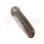 Сгъваем нож CIVIVI Mini Elementum 14C28N Месинг » Force.BG
