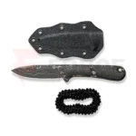 Компактен фиксиран нож CIVIVI Mini Elementum Damascus тъмнозелен » Force.BG