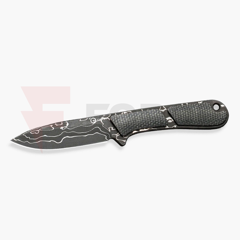 Компактен фиксиран нож CIVIVI Mini Elementum Damascus тъмнозелен » Force.BG