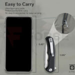 Сгъваем нож Civivi Mini Praxis D2 G10 Black » Force.BG