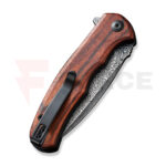 Сгъваем нож CIVIVI Mini Praxis Damascus Guibourtia 7.5см » Force.BG