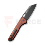 Сгъваем нож EDC CIVIVI Nugz 14C28N с дърво Guibourtia » Force.BG