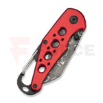 Сгъваем нож CIVIVI Pragma Damascus Aluminum Red 55.9мм » Force.BG