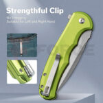 Сгъваем нож Civivi Praxis Nitro-V Aluminum Lime Green » Force.BG