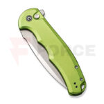 Сгъваем нож Civivi Praxis Nitro-V Aluminum Lime Green » Force.BG