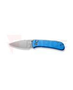 Нож Civivi QUBIT 14C28N ALUMINUM Bright Blue » Force.BG