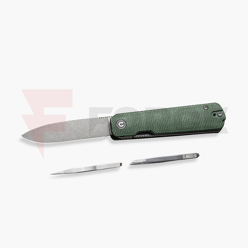 Джобен нож EDC CIVIVI Sendy Nitro-V Micarta Green » Force.BG