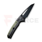 Сгъваем нож Civivi Sentinel Strike K110 черен алуминий OD Green FRN 9.4 см » Force.BG