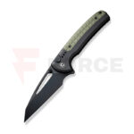 Сгъваем нож Civivi Sentinel Strike K110 черен алуминий OD Green FRN 9.4 см » Force.BG