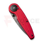 Джобен нож EDC CIVIVI Starflare Nitro-V червен алуминий » Force.BG