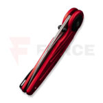 Джобен нож EDC CIVIVI Starflare Nitro-V червен алуминий » Force.BG