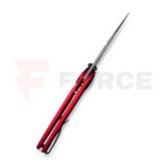 Джобен нож EDC CIVIVI Starflare Nitro-V червен алуминий » Force.BG