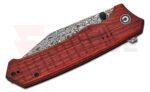 Сгъваем нож CIVIVI Tacticorix Damascus с дървена дръжка » Force.BG