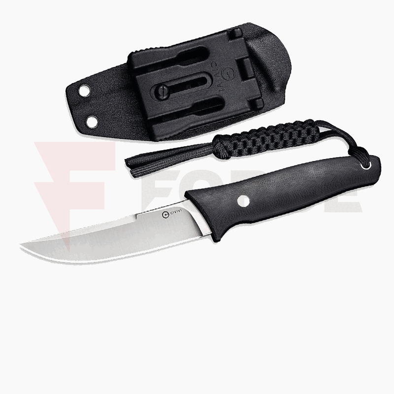 Фиксиран нож Civivi Tamashii Fixed D2 G10 Black » Force.BG