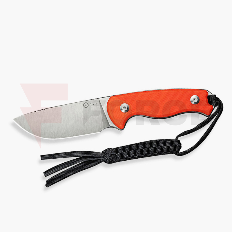 Фиксиран нож CIVIVI Timberbark 14C28N G10 Orange » Force.BG