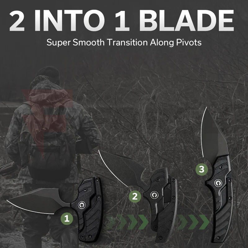Тактически нож Civivi TYPHOEUS ADJUSTABLE 14C28N G10 » Force.BG