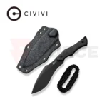 Фиксиран нож CIVIVI Vaquita II Nitro-V Micarta тъмно зелен » Force.BG