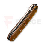 Сгъваем нож CIVIVI Vision FG Nitro-V жълт Ultem » Force.BG