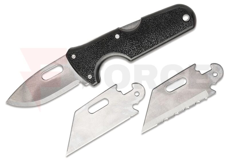 Фиксиран нож Cold Steel Click N Cut със сменяеми остриета 420J2 » Force.BG