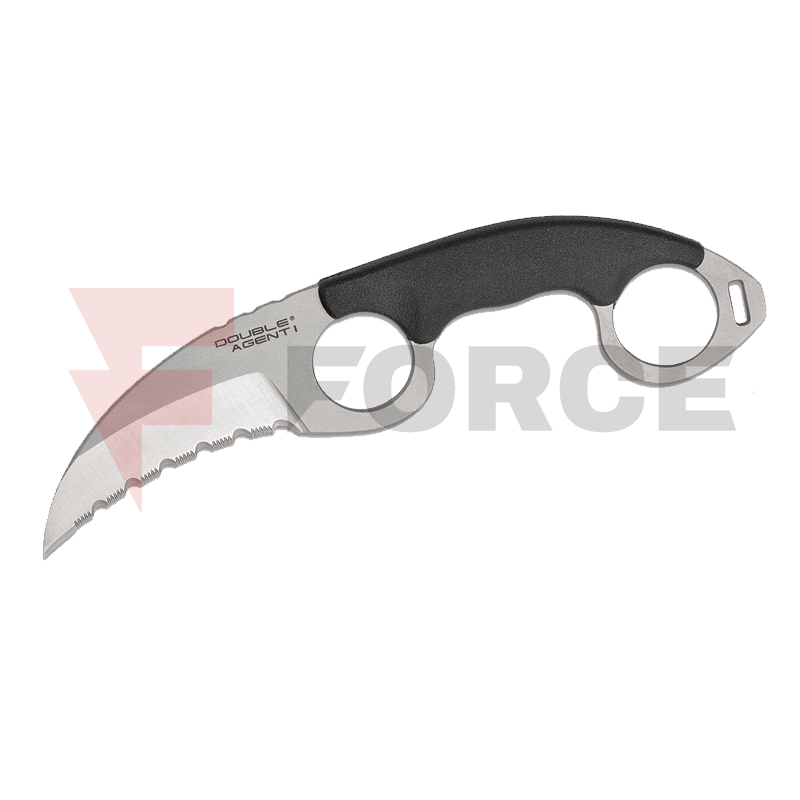 Тактически нож Cold Steel Double Agent I Serrated AUS8A Karambit » Force.BG