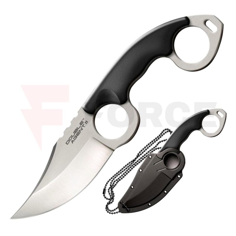Тактически нож Cold Steel DOUBLE AGENT II AUS8A Clip Point » Force.BG