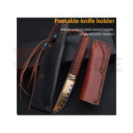 Фиксиран нож Critical Strike ZHD0401E T10 Copper Damascus Dalbergia Black » Force.BG