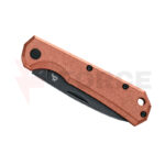 Джобен нож Fox Black Ciol 440C с медна дръжка » Force.BG