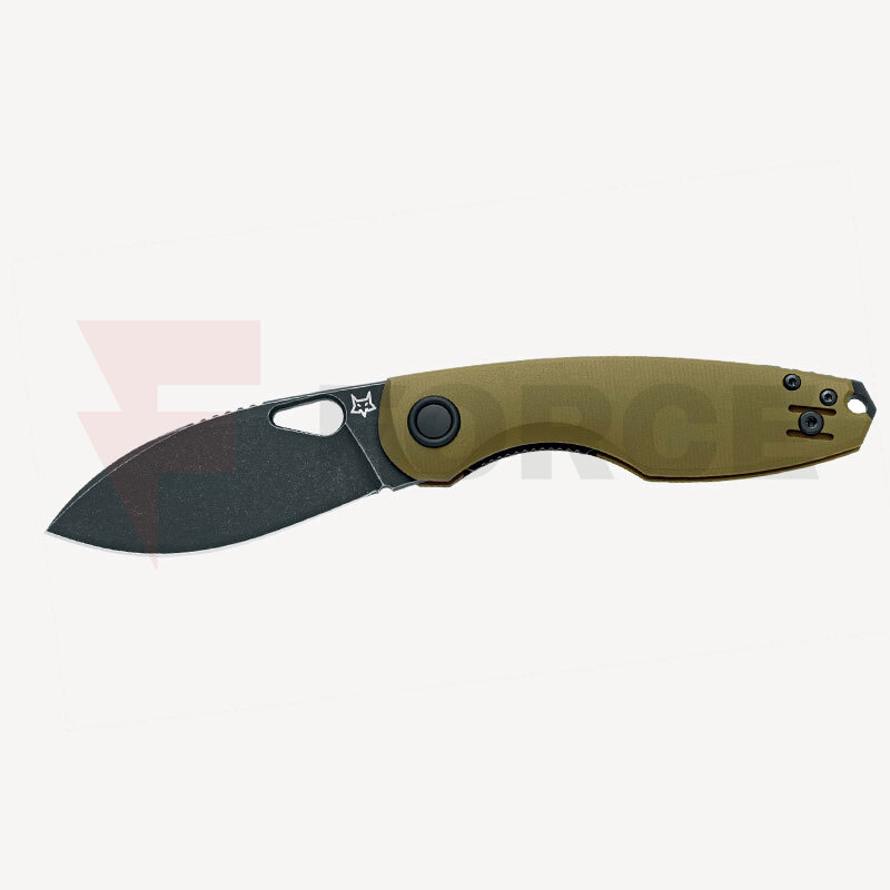Нож Fox Chilin N690Co Black Stonewash G10 Green » Force.BG