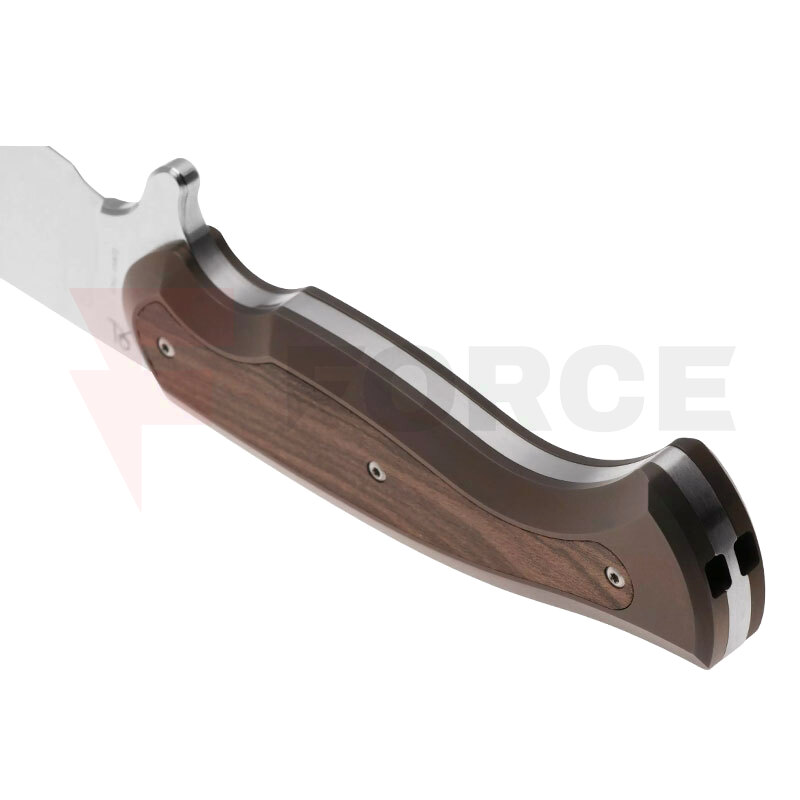 Фиксиран нож Fox EASTWOOD TIGER Elmax Titanium Ziricote » Force.BG