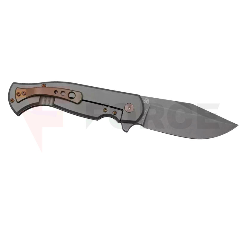 Сгъваем нож Fox Eastwood Tiger S90V титан с карбон » Force.BG